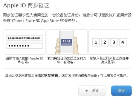Apple ID两步验证